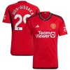 Original Fußballtrikot Manchester United Wan-Bissaka 29 Heimtrikot 2023-24 Für Herren